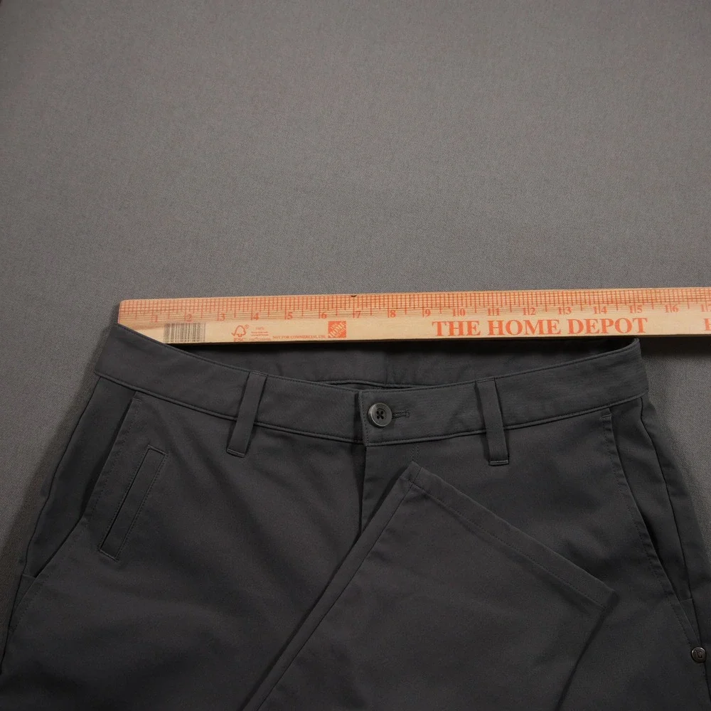 Vuori Meta Performance Golf Stretch Recycled Men Chino Pants 30 V4276 Tech Gray